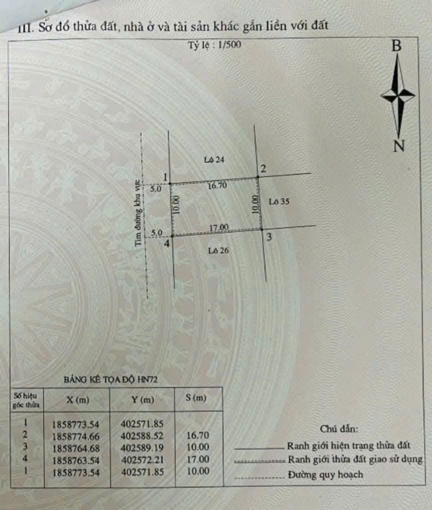 CẦN BÁN ĐẤT KHU VỰC HOÀNG THỊ ÁI - TRẦN BÌNH TRỌNG, TP ĐÔNG HÀ, LH: 097.248.74.74